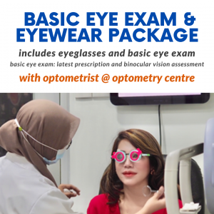 Basic Eye Exam and Eyewear Package at Optometry Centre